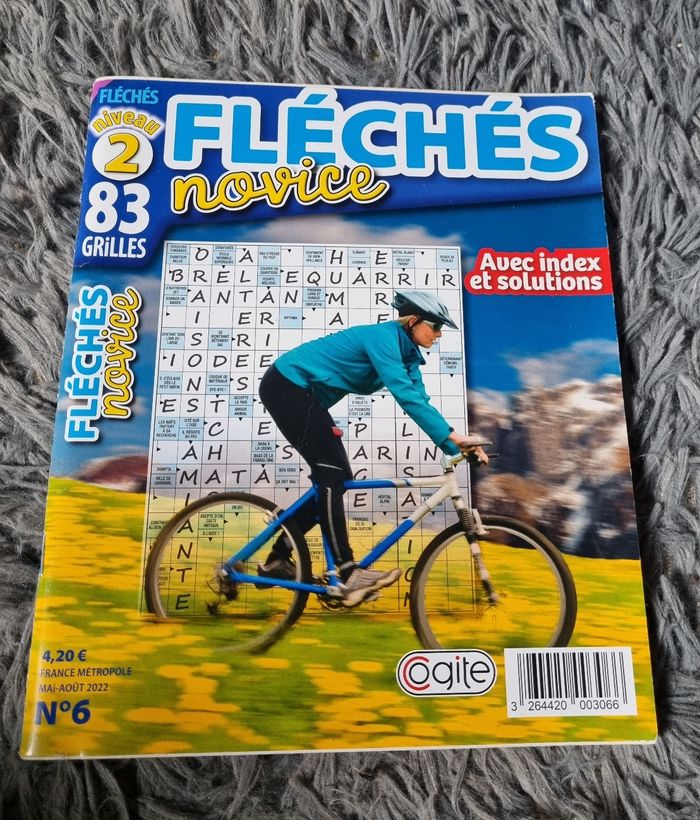 Livre de jeu fléchés (novice) niveau 2 (83grilles)