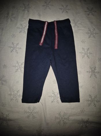 Pantalon léger bleu marine 68 cm