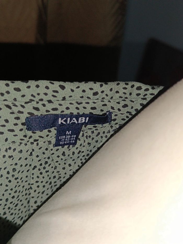 Chemise Fluide-Kaki- Taille 38 - photo numéro 4