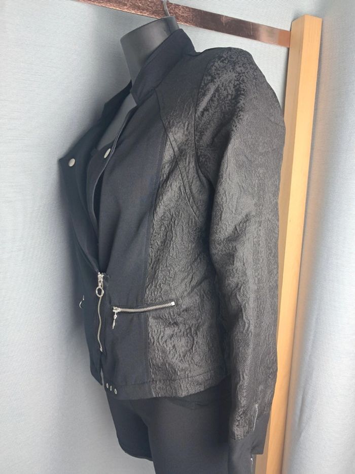 Mado et les autres,  veste perfecto noire T 40 en tbe - photo numéro 9