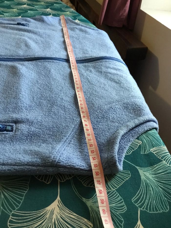 Veste polaire sans manches pour femme Columbia bleu clair taille L 170 - photo numéro 6