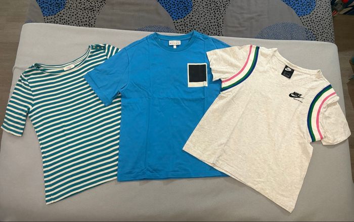 Lot de 3 tee shirts Lacoste/Caroll/Nike