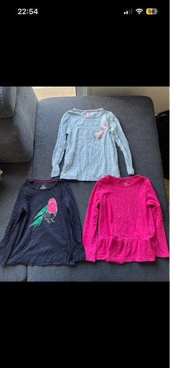 Lot de 3 T-shirts manches longues 3 ans