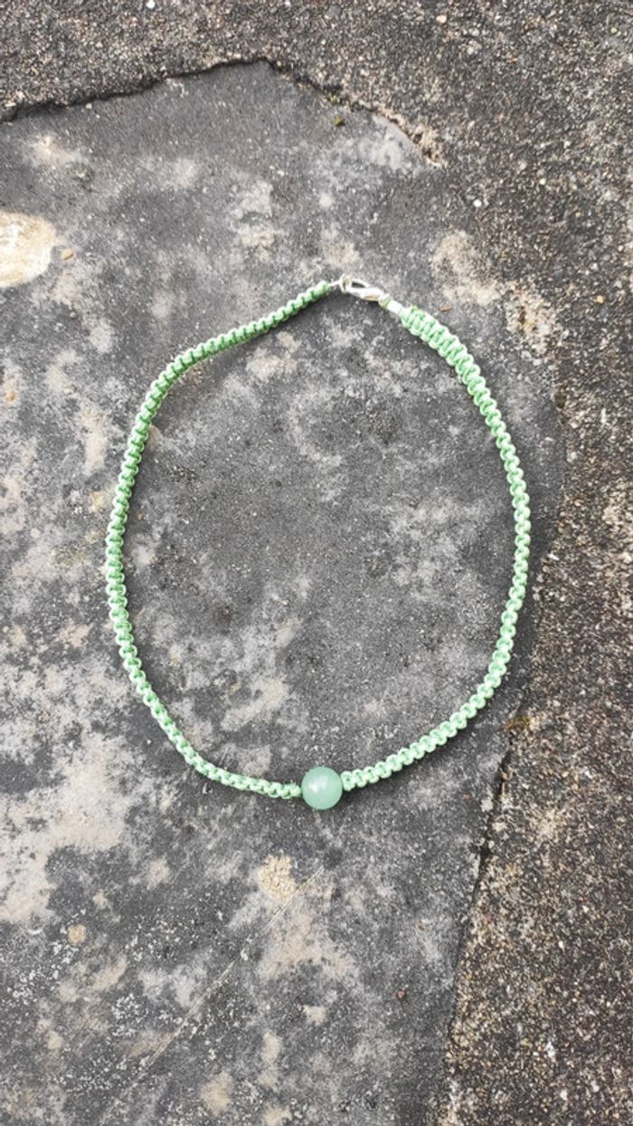 Ras de cou aventurine - photo numéro 5