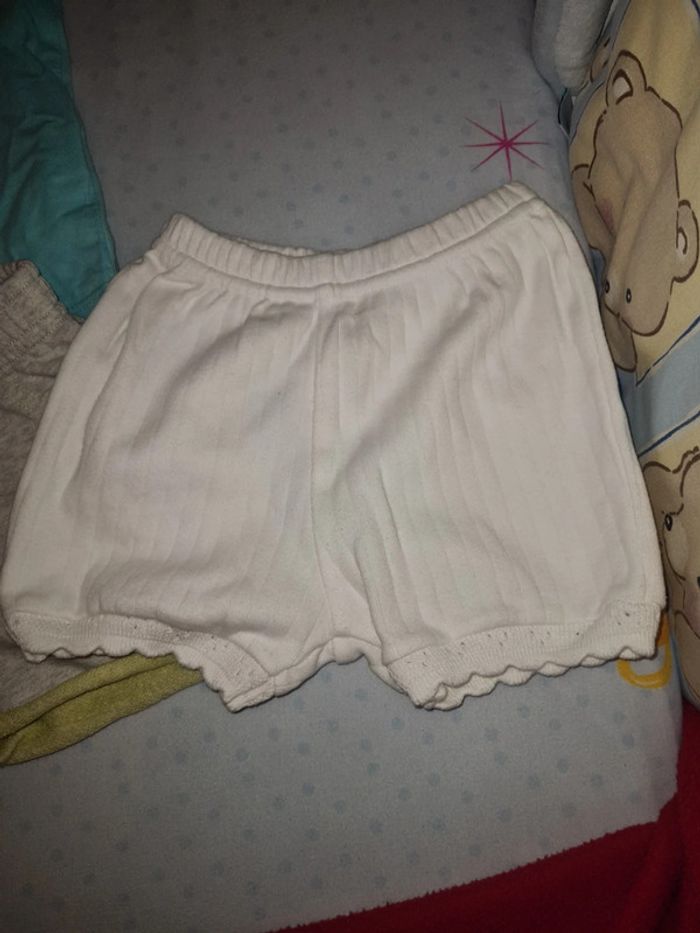 Lot tee-shirts et shorts 3mois - photo numéro 2