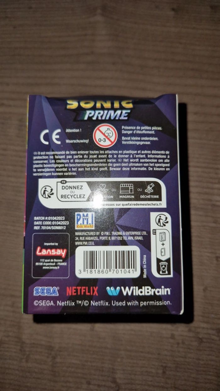 Porte-clés SONIC Prime - photo numéro 4