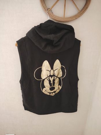 Sweat sans manches noir a capuches Minnie Disneyland

Marque Disneyland Paris
Taille S
Couleur noir motifs doré/or