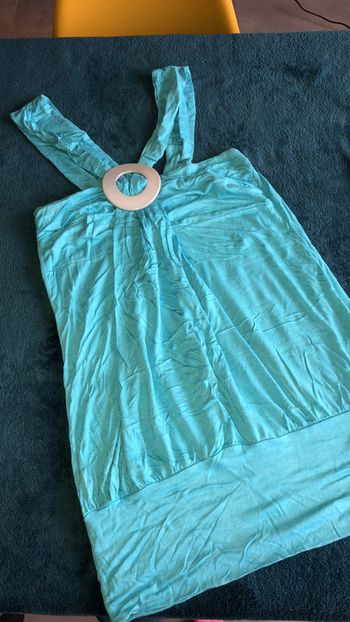 Débardeur turquoise