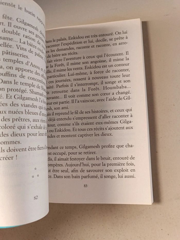 Le premier roi du monde l'épopée de Gilgamesh de Jacques cassabois - photo numéro 8