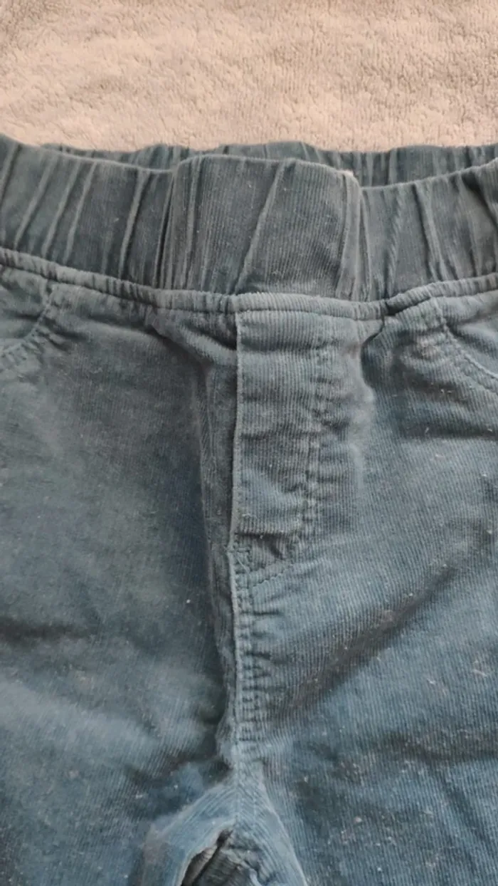 Pantalon okaidi 8 ans bleu - photo numéro 2