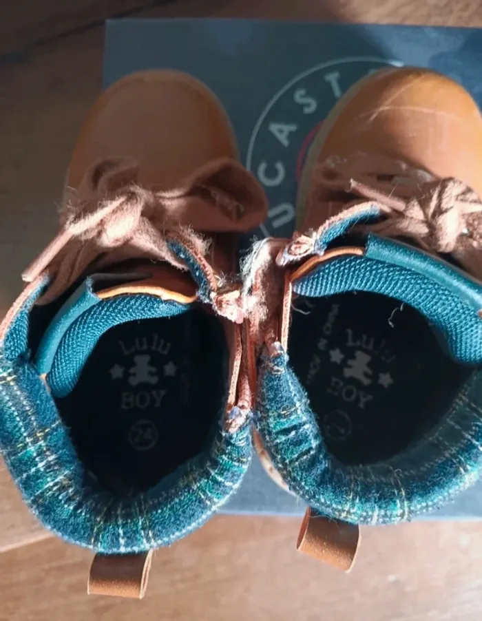 Chaussure montante lulu castagnettes taille 24 - photo numéro 7