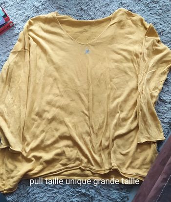 Pull taille unique grande taille