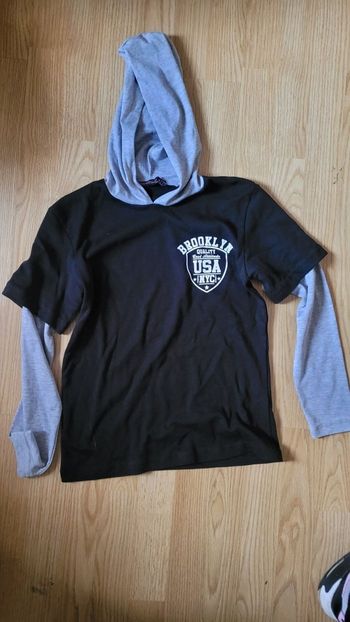 Sous pull fin à capuches