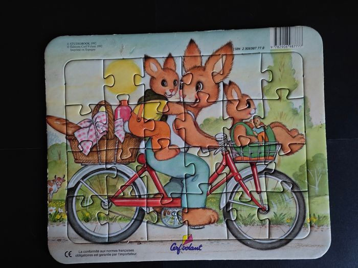Puzzle lapin