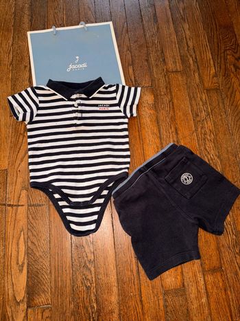 Body et short Jacadi 24 mois
