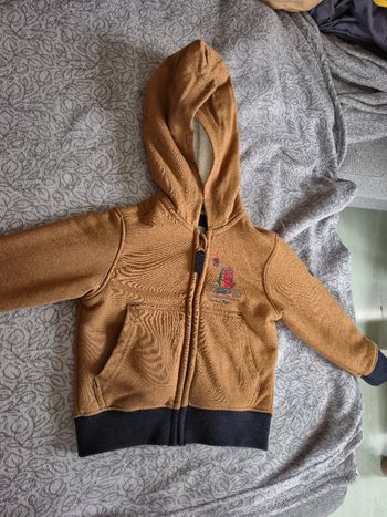 Manteau fourré terre de marins 2 ans