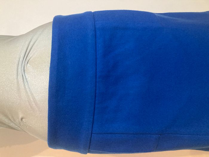 Jupe trapèze Sinéquanone bleue - photo numéro 3