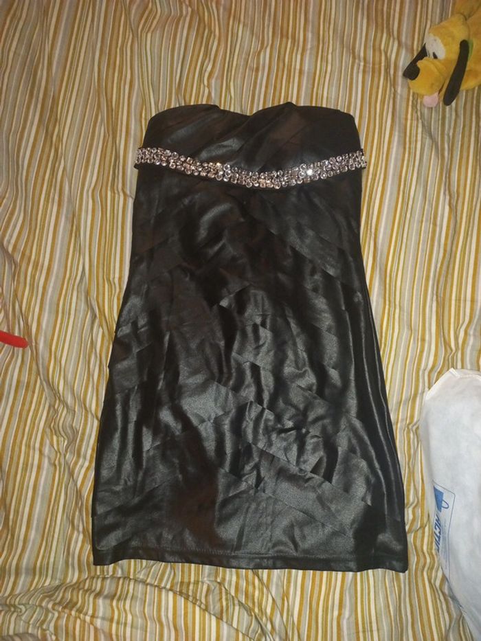 Robe ou bustier sexy L a XL neuve en Sky ceinture haute strass - photo numéro 5