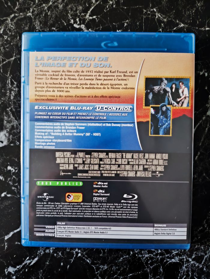 La Momie (1999) en Blu-ray - photo numéro 2