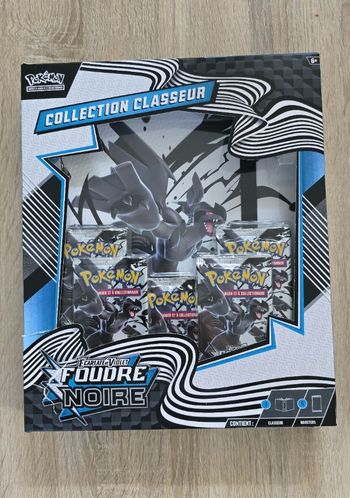 Pokémon Coffret classeur 10.5 Foudre Noire [NEUF]