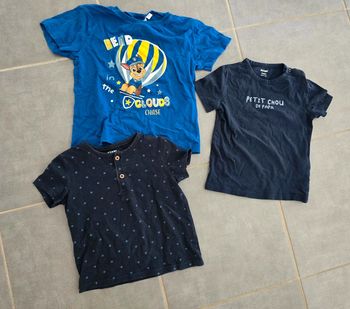Lot de 3 tee shirts