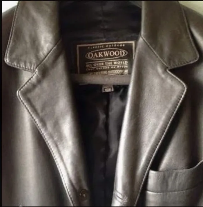 Veste en cuir Oakwood M - photo numéro 2