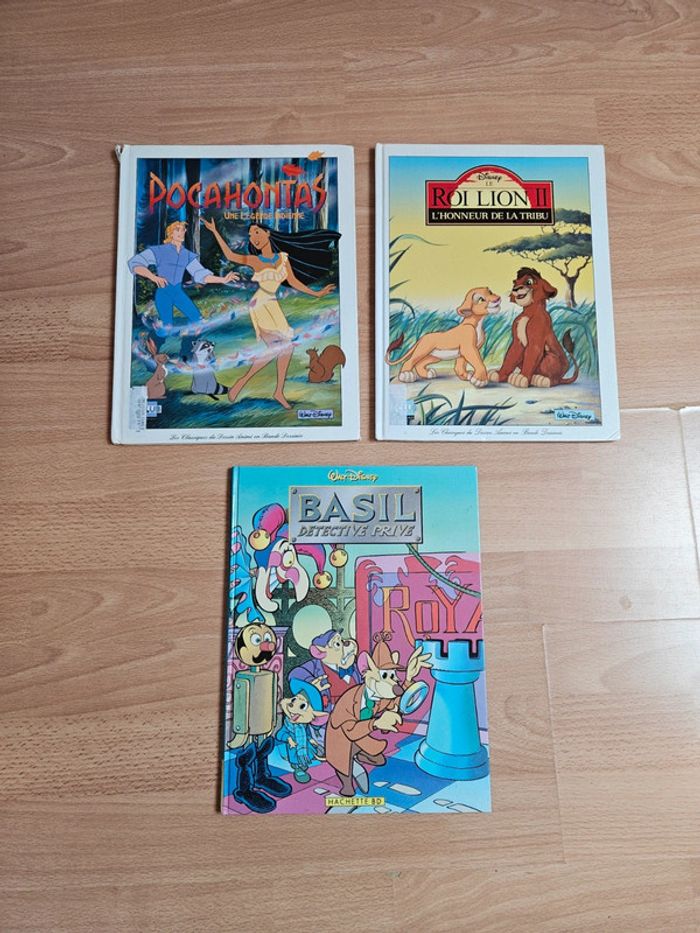 Lot 3 bd bandes dessinées disney