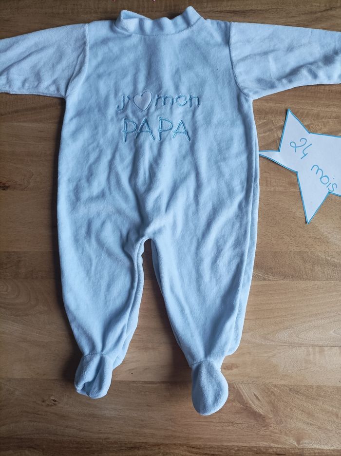 Pyjama 24 mois j aime mon papa
