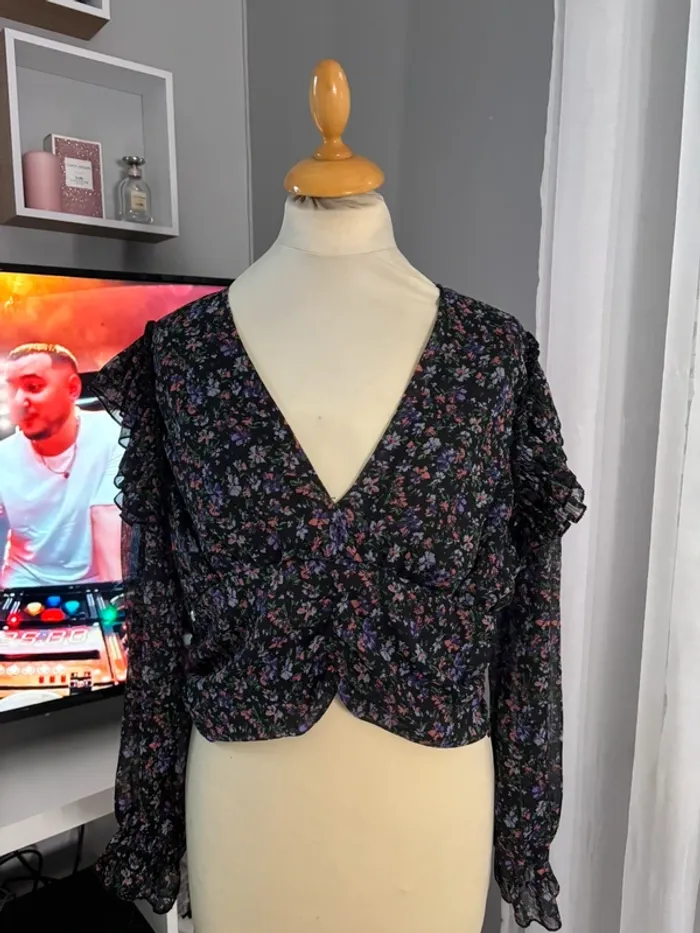 blouse fleuris - photo numéro 2