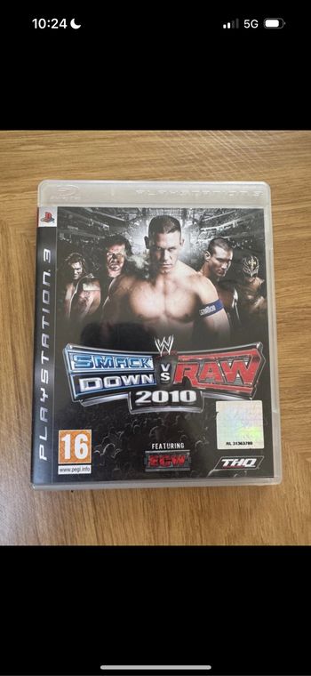 Jeu PS3 Smack Down vs Raw 2010