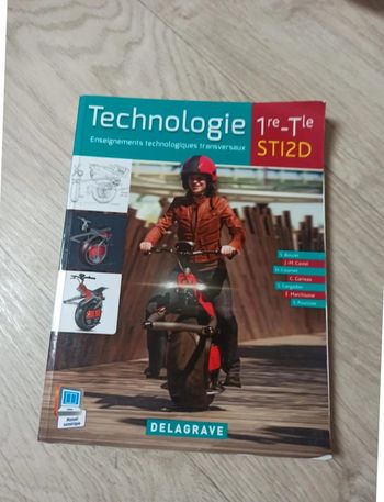 Technologie 1ere terminale sti2d
