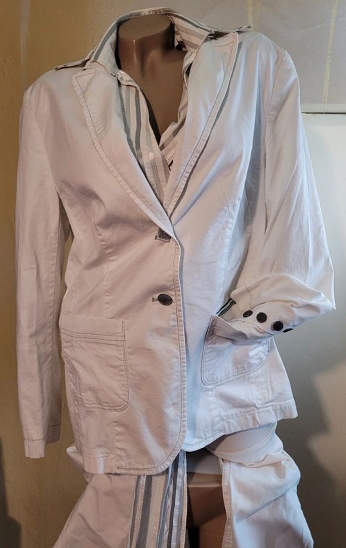 Blazer femme blanc - photo numéro 3