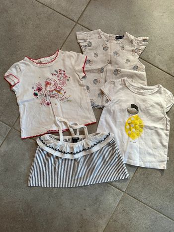 Lot de t shirt 6 mois