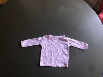 T-shirt rose fille 9 mois