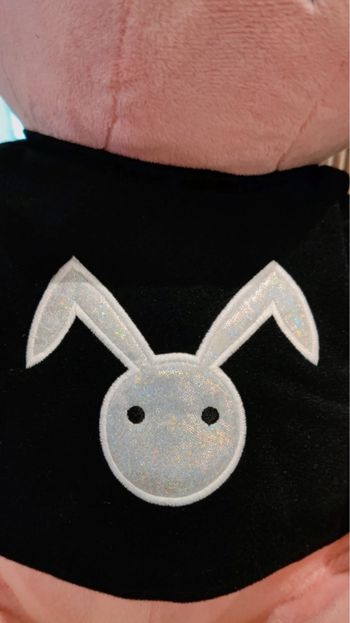 Grande peluche lapin Rose