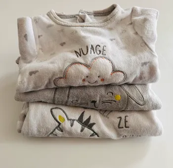 Lot de 3 pyjamas