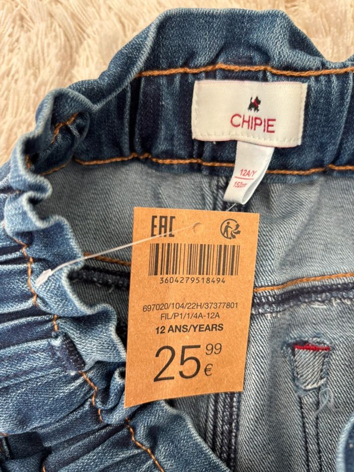 Jupe en jean 12 ans Chipie - photo numéro 2