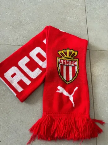 Echarpe supporter AS Monaco, très bon état