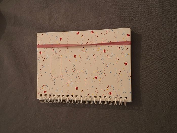 Carnet à spirale neuf – pages vierges – pratique et joli - photo numéro 1