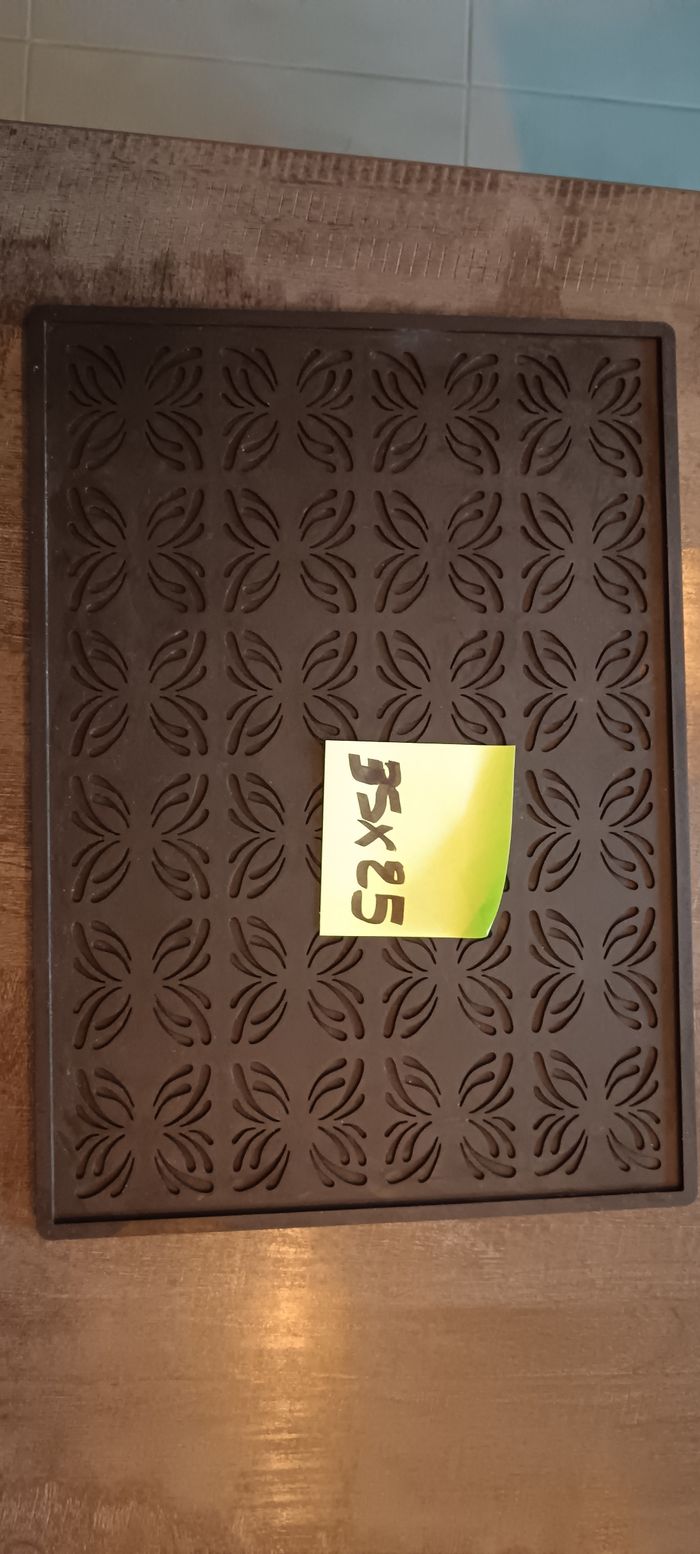 Tapis Guy Demarle grand cadre inox