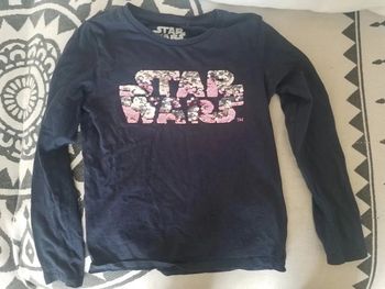 T shirt Star wars a sequins