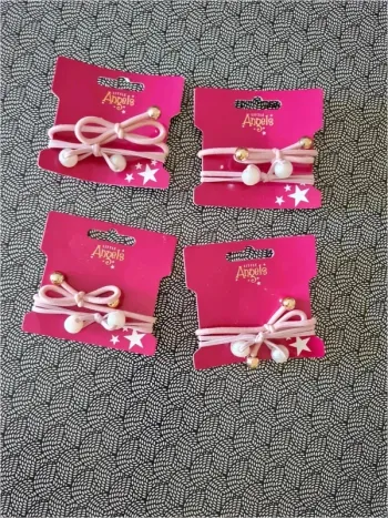 Lot elastique cheveux
