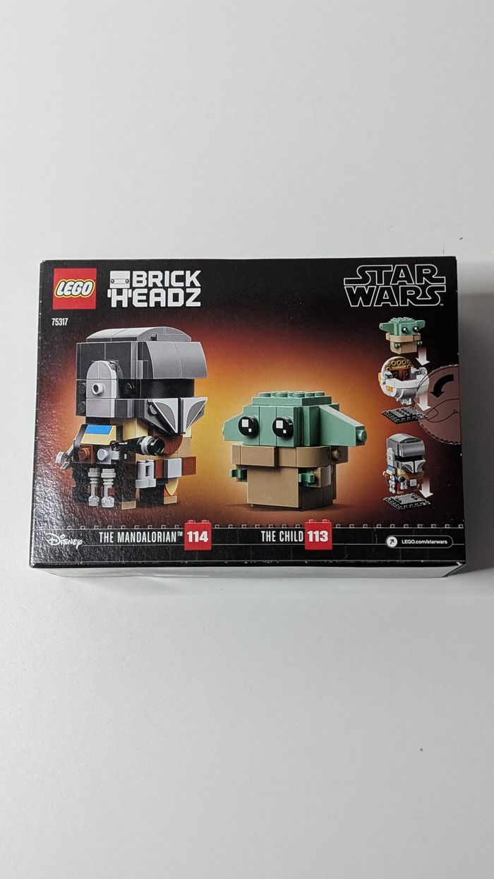 [Lego] Set Brickheadz Star Wars The Child&The Mandalorian 75317 - photo numéro 2
