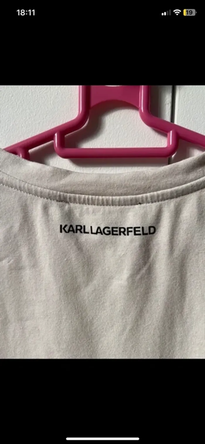 T-shirt Karl Lagerfeld. - photo numéro 5