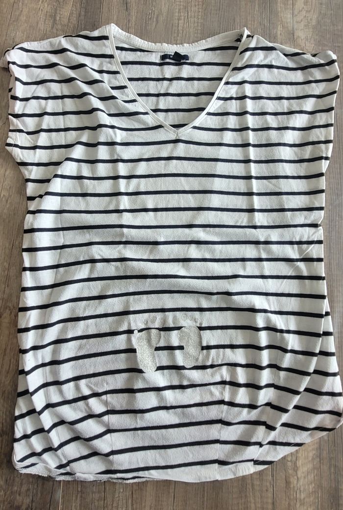 Lot de 8 t-shirts de grossesse - photo numéro 2