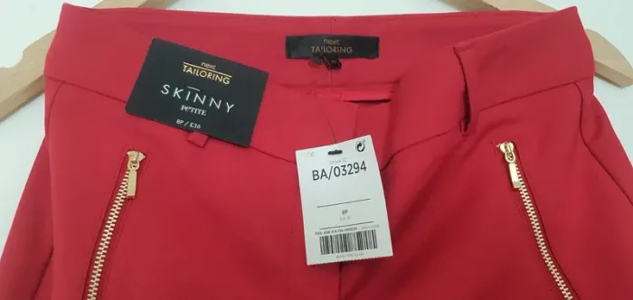 Pantalon skinny rouge - photo numéro 2