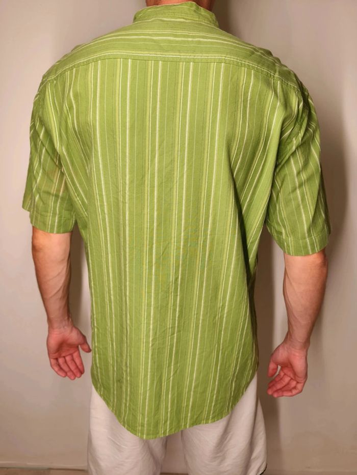 Chemise Warren & Parker Homme Taille M Vert - photo numéro 2
