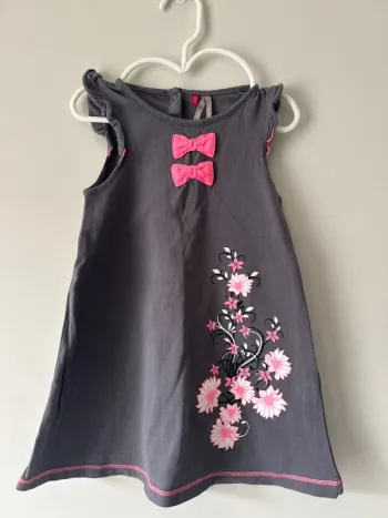 👗 Robe bébé fille 23 mois - 86 cm - orchestra très bon état- 95 % coton - 5% elasthanne