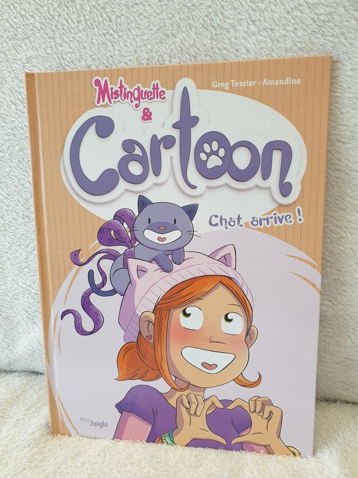 Livre BD Mistinguette et Cartoon neuf
