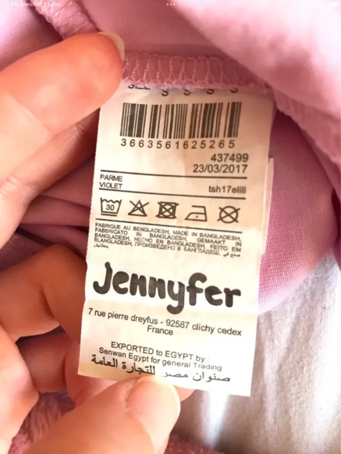 Débardeur Jennyfer rose taille S neuf jamais porté - photo numéro 8